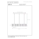 Lampa wisząca 3L light wood MAGIUS 03429/03/30 Lucide